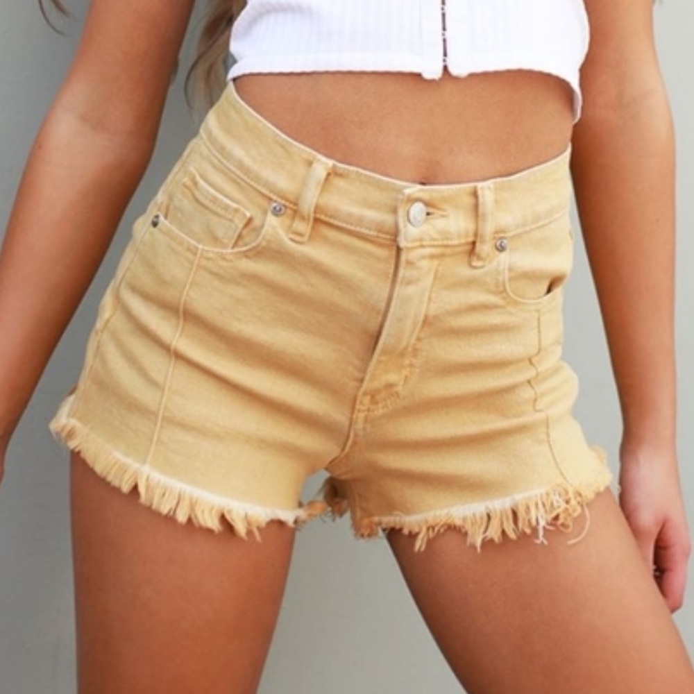 Revice denim star high waist ⭐️ shorts